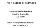 The 7 Stages Of Marriage