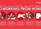 12 Tips to Stay Healthy While Working From Home